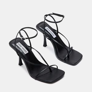 Steve Madden Annie Sandal Heels in Black